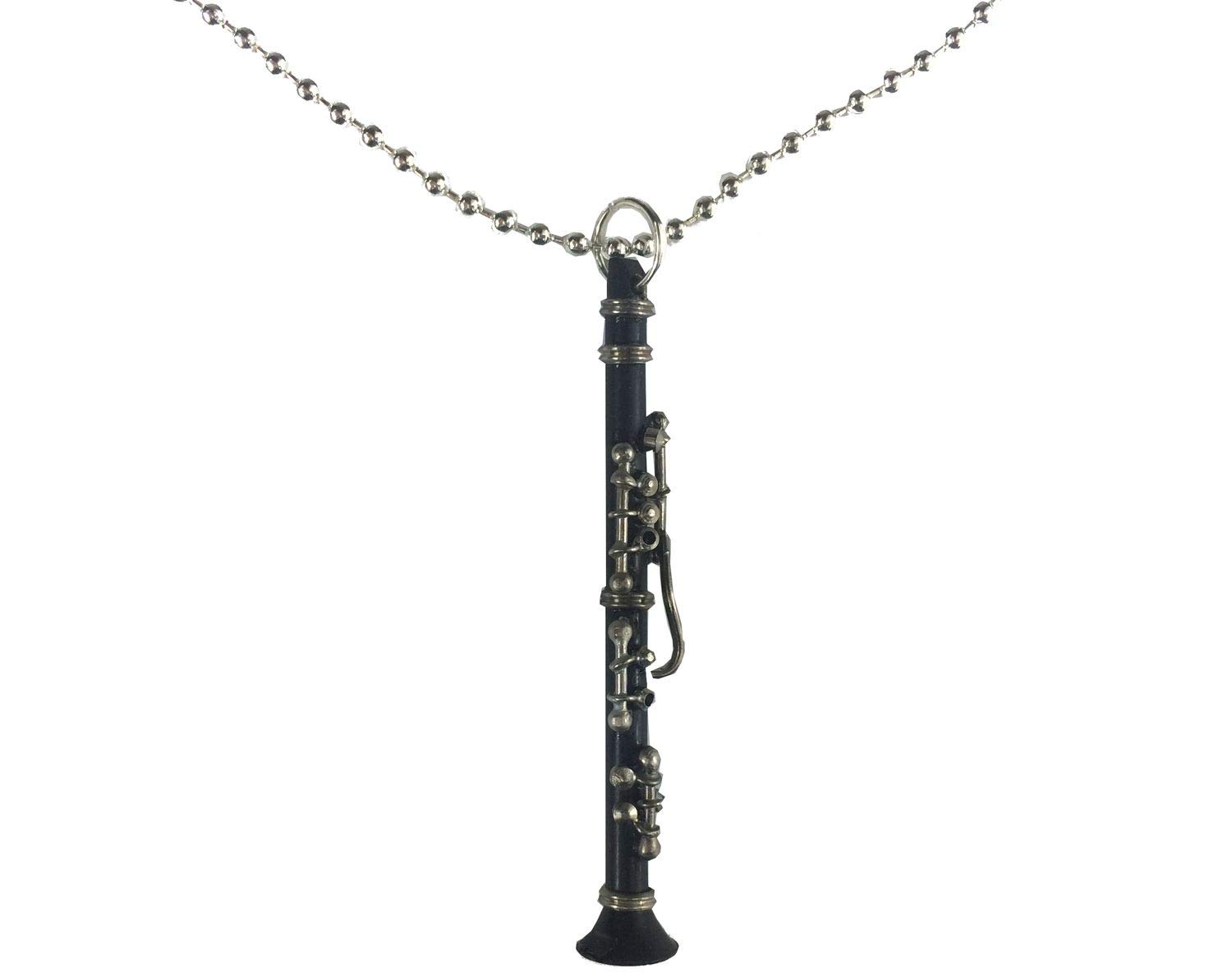 Miniblings Clarinet Necklace 80Cm Musician Clarinetist with Box