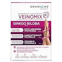 Veinomix | Leichte Beine, Venenkomfort, Wassereinlagerungen, Oxidativer Stress| 60 Tabletten |Granions