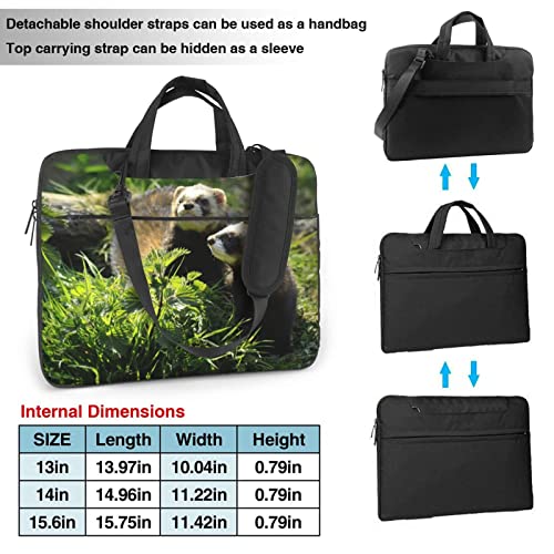 Bolso para portátil unisex de 15.6 pulgadas negro miniatura 3