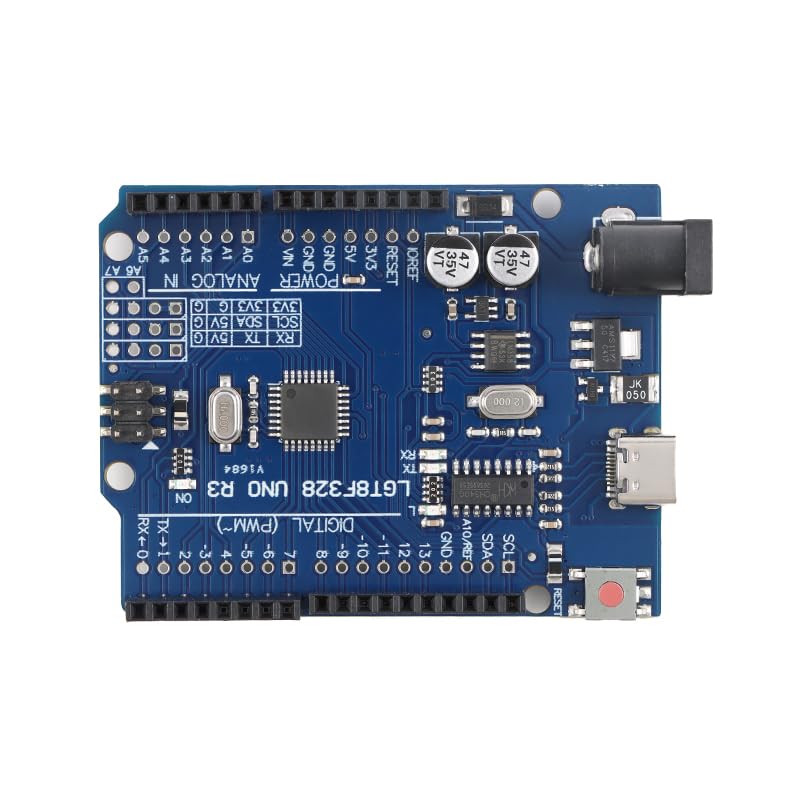 LGT8F328P Kompatible Entwicklungsplatine mit Typ-C für Arduino UO R3 Ersatz