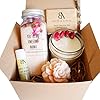 Mom Gift Ideas, Spa Gift Set, Unique Birthday Gifts for Mom, You are an Awesome Mama” French Rose Aromatherapy Set Gift Wrapped I Handmade in USA by Beets and Apples