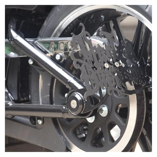 Support de plaque moto résistant aux vibrations pour Harley Softail Fat Boy