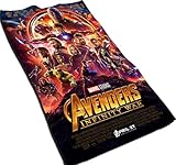 Mar-vel Series Fashion Camping Hand Towels, Quick-Drying Super Absorbent Soft Hand Towel 32×16 (40cm×80cm) inch Microfiber Towel (Aven-gers 31)