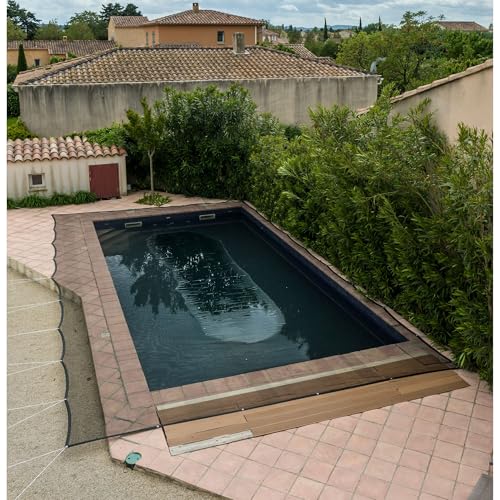 WERKA PRO, Filet de Protection pour Piscine 100g/m2, Idéal pour Éviter les Débris et Salissures, Installation Facile avec Œillets en Aluminium, Structure Renforcée,...