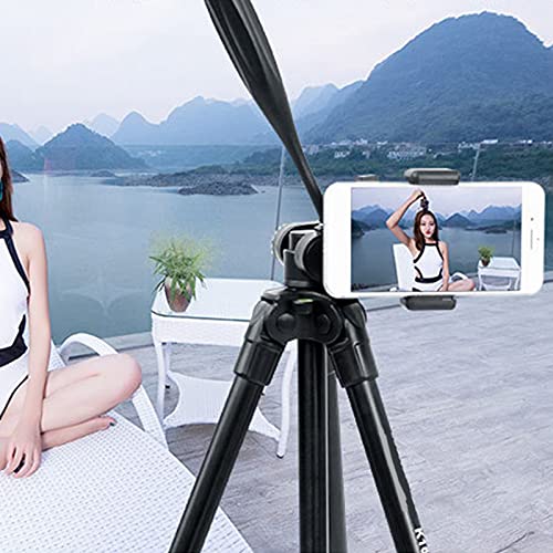 Stativ 360 Grad Drehbar, Ultrastabiles Professionelles Kamerastativ, Robuste Aluminiumlegierung, Kompatibel mit… – Bild 3