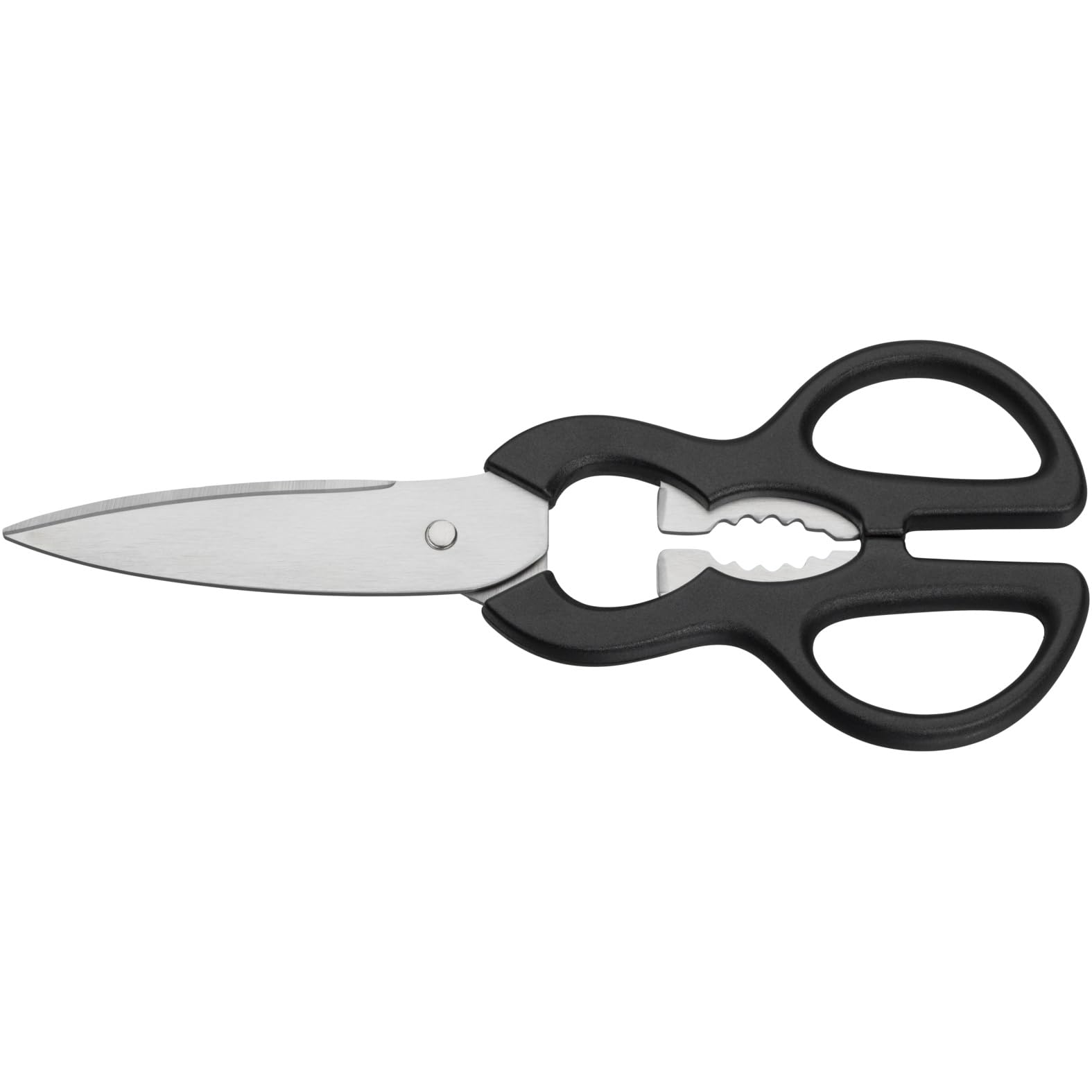 WMF Impulse Messerblock mit Messerset 7teilig, Made in Germany, 4 Messer, Küchenschere, Wetzstahl, Gummibaumholz, platzsparende Aufbewahrung, exzellente Schärfe, perfekte Ergonomie