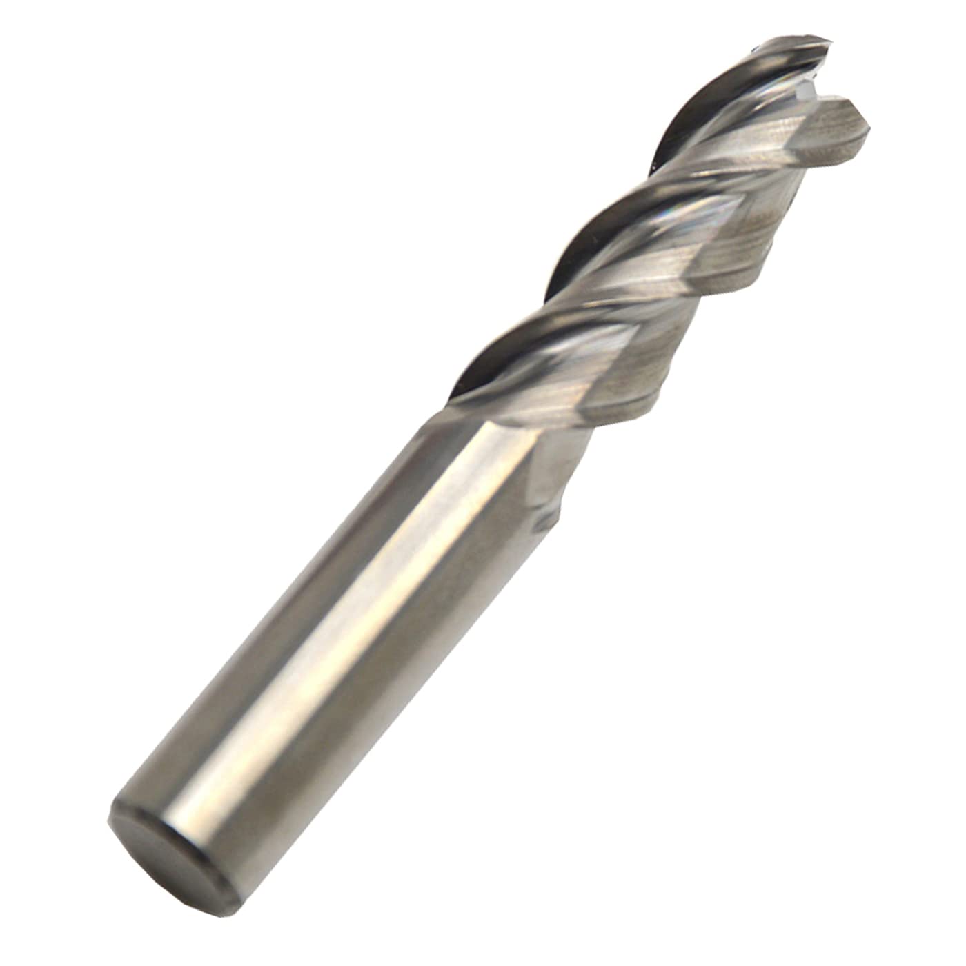 4Pcs/Lot,Micro Flat Square End Mill;UnCoated;Three Flute;Solid Tungsten Carbide CNC Router Bit for Aluminum Brass Bronze(4mm Mill Dia+20mm Cut Lg+4mm SHK+100mmOAL)