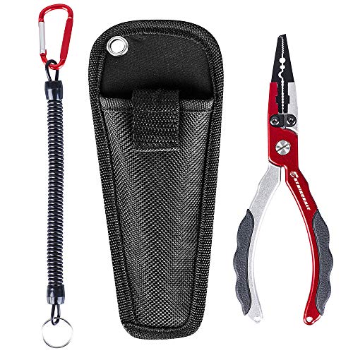 STRIKEBAIT Fishing Plier - Cuts Any Fishing Line Including Heavy Braid Lines