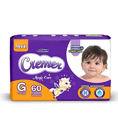 Cremer Fralda Hiper G 60 Unidades