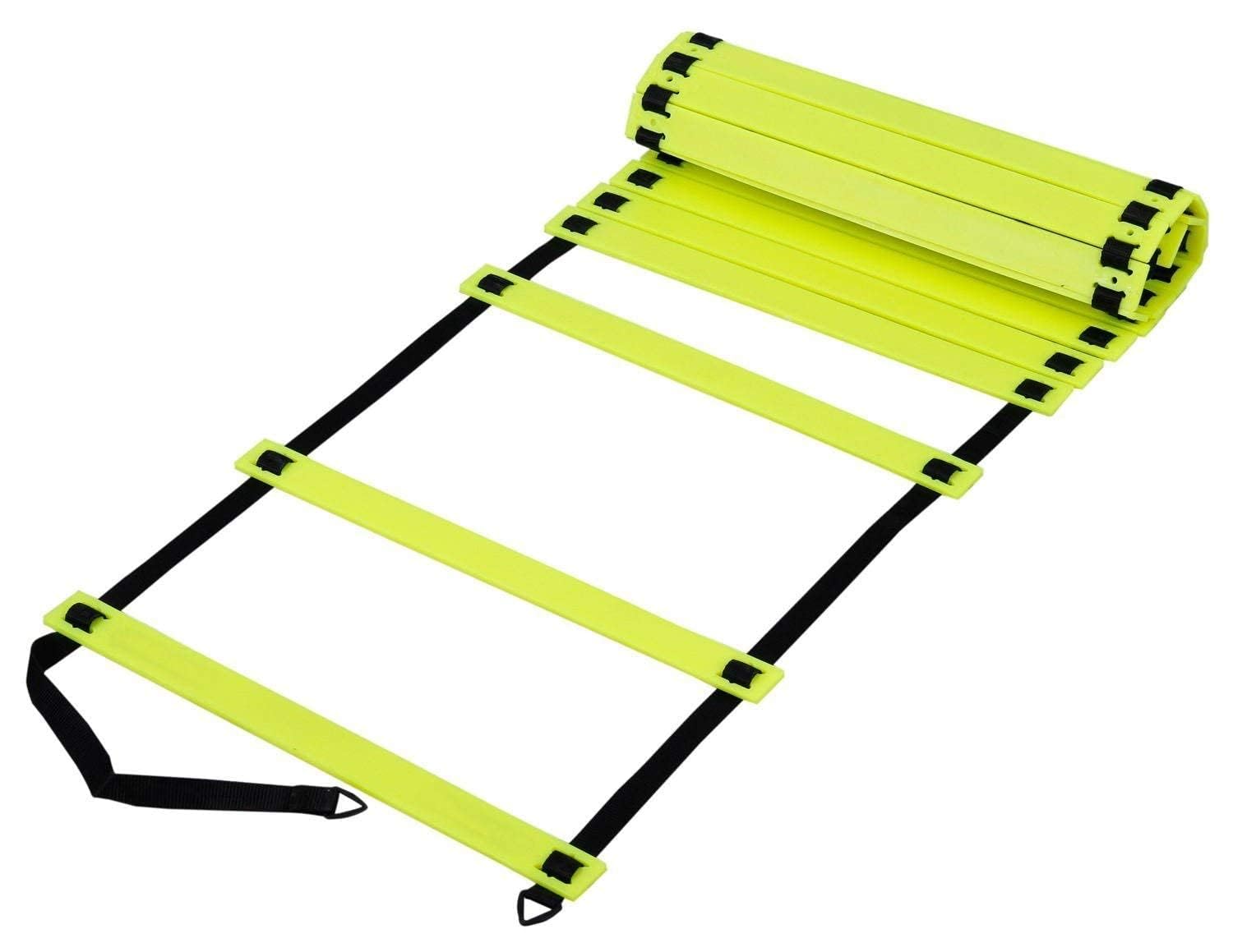 Agility Speed Ladder 4 Meter for Football Training | Yellow and Black | Foldable for Footwork Exercise-image-37