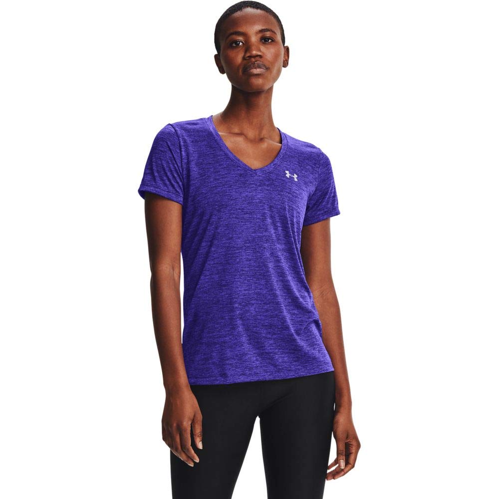 Under Armour Women's UA Tech™ Twist V-Neck Short Sleeve Tech SSV- Twist Mujer (Pack de 1) — view 133