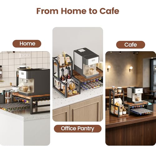 Image of Coffee Pods Drawers, Holds 96 OriginalLine Pods & 10 Syrup Bottles