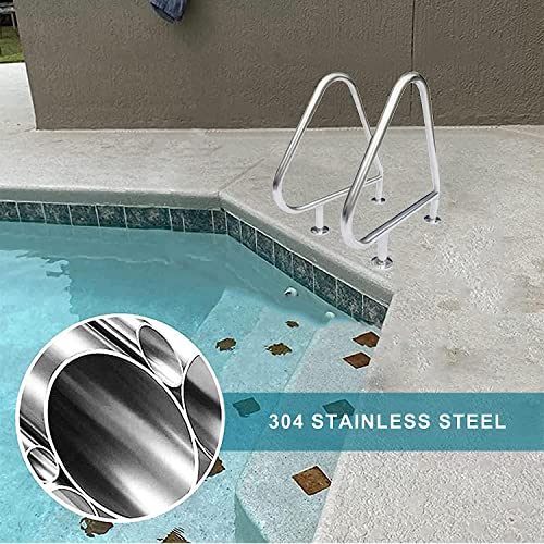 Baranda para piscina con accesorios de montaje miniatura 7