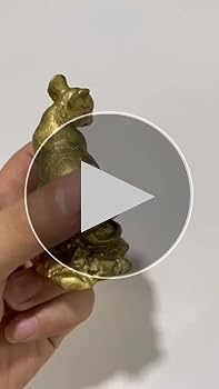 Amazon.co.jp: 鼠 ネズミ 銅製 金運アップ 開運 お守り 風水置物