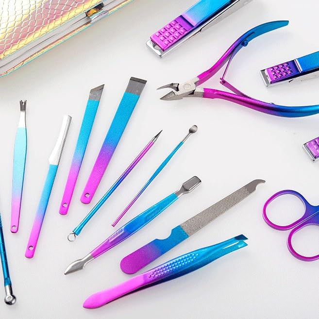 Coupe-ongles patchwork dégradé pour votre routine beauté - 7