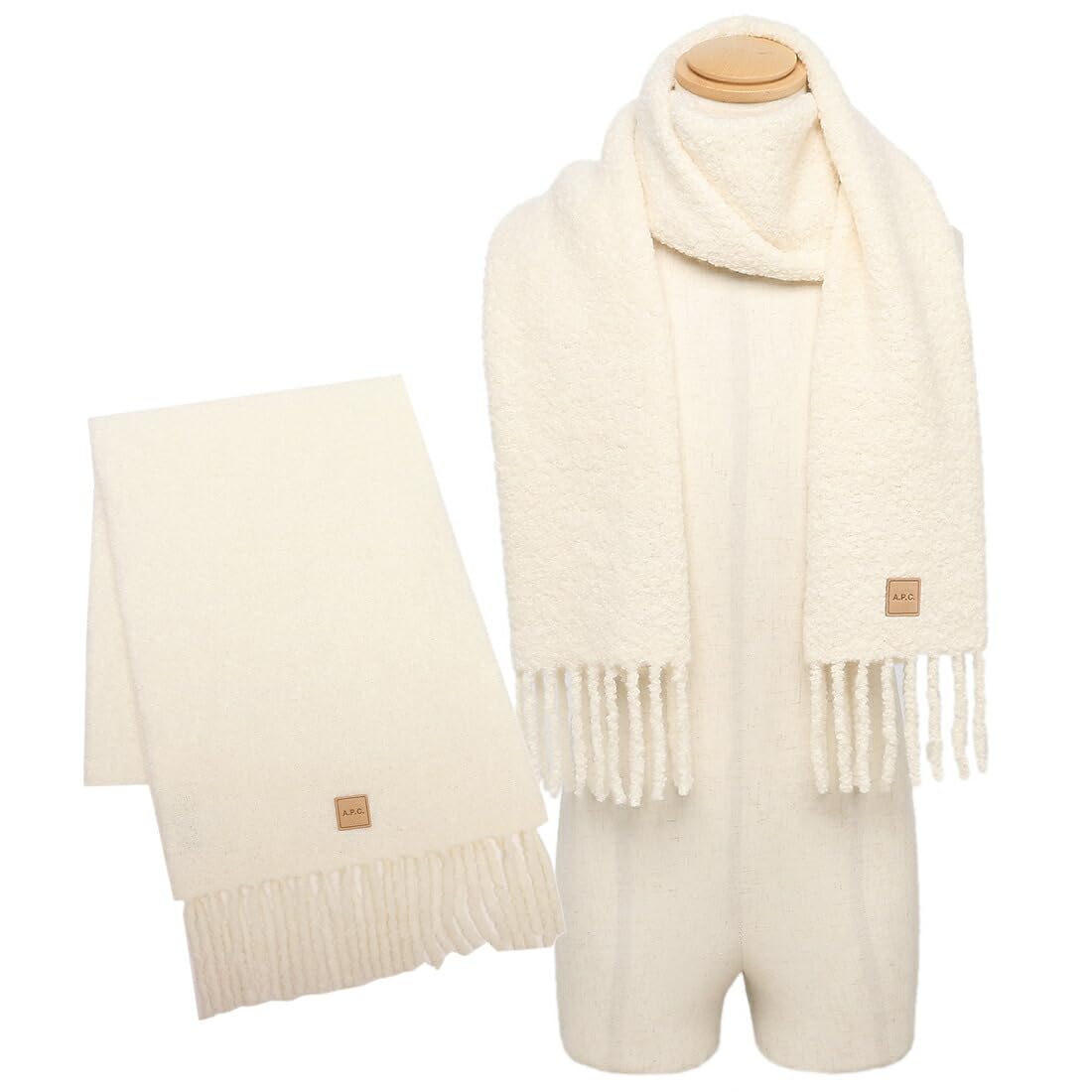 A.P.C. マフラー 新品未使用 オフホワイト 国内未入荷 Amazon | [アーペーセー] マフラー オフホワイト メンズ レディース