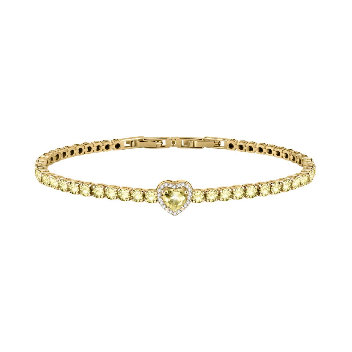 Morellato Tesori Bracciale Donna Argento 925 SAVB17: Con Zirconi, Lunghezza 38+4 Cm, Chiusura Moschettone - 2