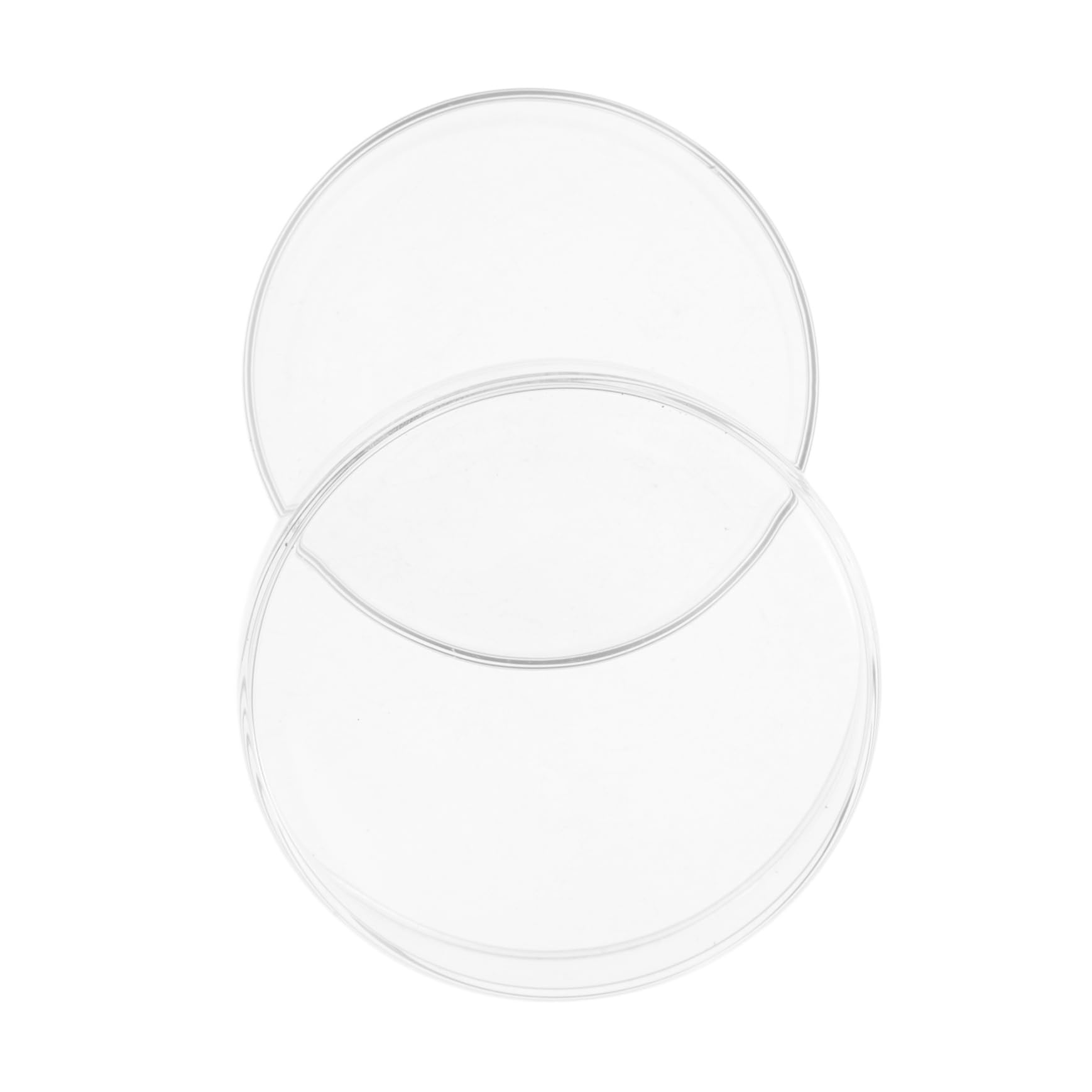ULTECHNOVO 5 Stück Glas Petrischale Zellkulturplatte Für Laborkulturschale Zellkulturschale Petrischale Laborkulturschale Laborzellkulturplatte Kultivierungsplatte Hoher Borosilikatgehalt