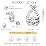 Lucpee Lymphatic Earrings, Slimaoo Halolux Lymphvity Germanium Lymph Flow Drainage Detox Magnetogen Earring Acupuncture Therapy Slimming Sparkly Zircon Jewelry Gift - Image 5