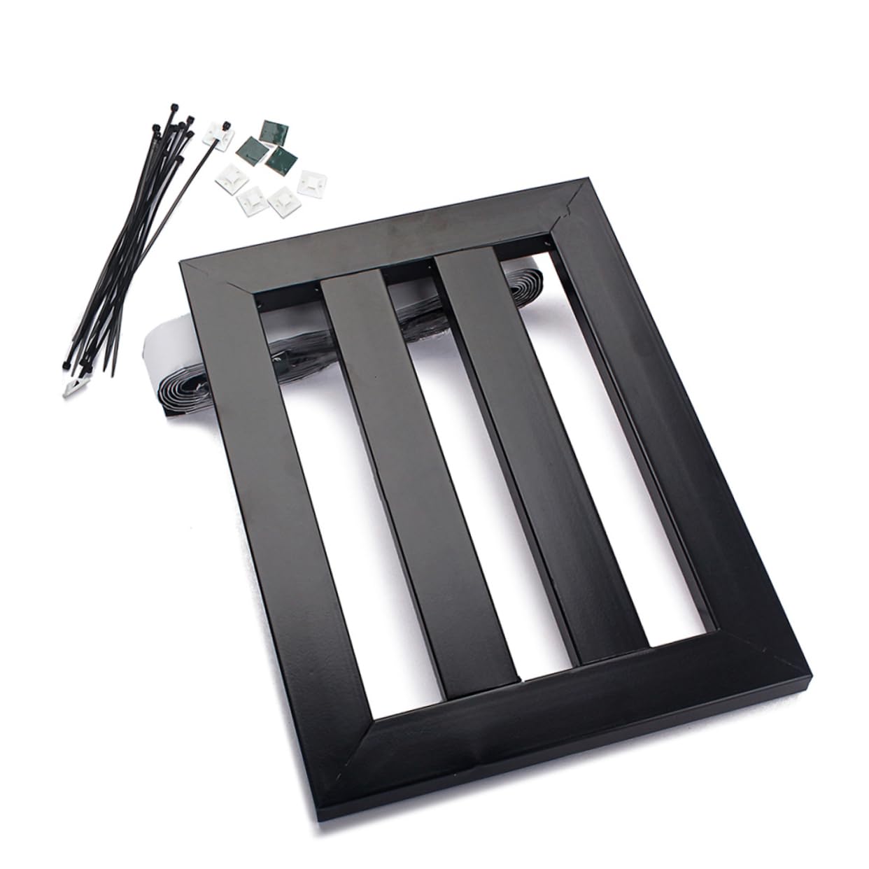 BESTonZON Effect Accessory Kit 28pcs Electric Guitar Effector Holder Easy Install Hook and Loop Design