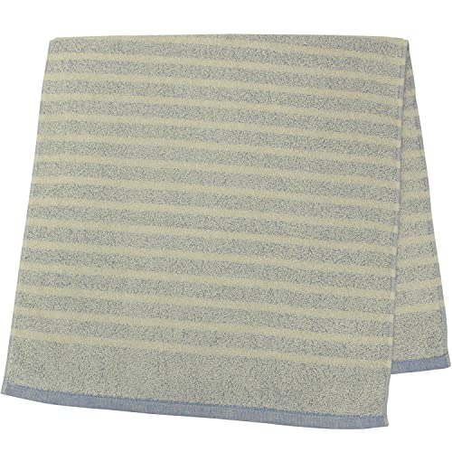 林 バスタオル ブルー コンパクト 約50×100cm 泉州タオル マーシフル CM201201 日本製