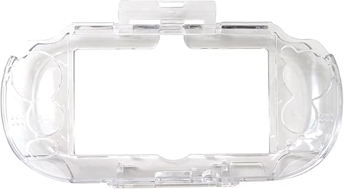 Miniatura 8 de Carcasa protectora de cristal transparente para Sony PS Playstation Vita PCH-1000, antihuellas, polvo y arañazos