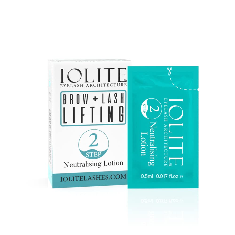 IOLITE Lash and Brow Lifting Neutralizing Lotion Step2 Express Lash lifting and Lamination Lash Extension Professional lifting cream for Brow Lifting 10pcs
