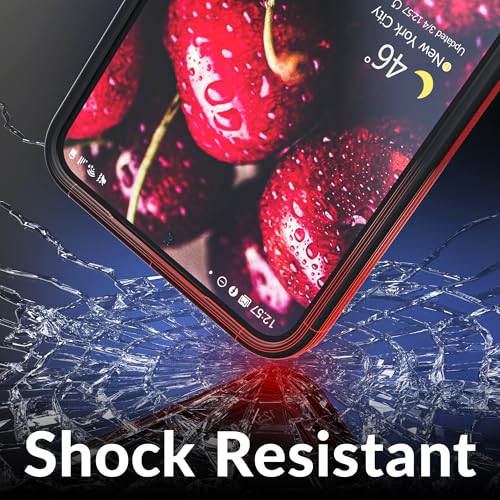 Image of Crave Compatible with Samsung Galaxy S25 Plus Case, Shockproof Protection Dual Layer Case for Samsung Galaxy S25 Plus (6.7 inch) - Red