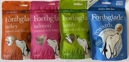 Forthglade Soft Bites Training Treats Variety Pack (Pack of 4)