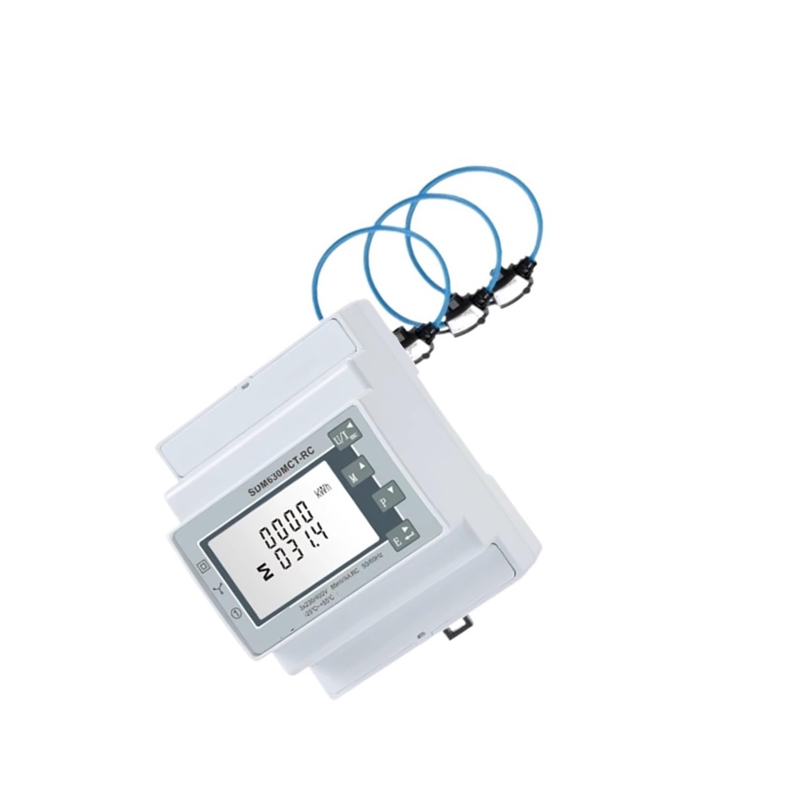 WQGQPXOB Industrial Multifunctional Electricity Meter SDM630MCT-RC+3pcsESCT-RC60-240 Three-Phase Three-Wire Coil Energy(SDM630MCTRC3pcsRC150)