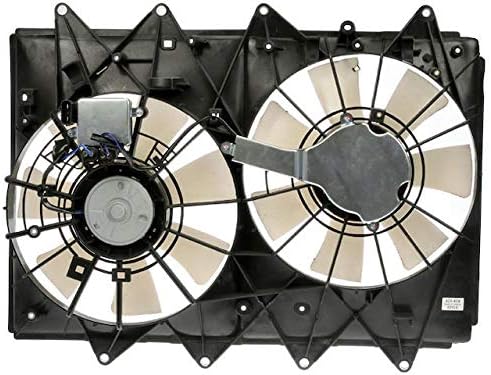 Marketplace Auto Parts Radiator Auxiliary Fan Assembly for 2007–2015 Mazda CX-9