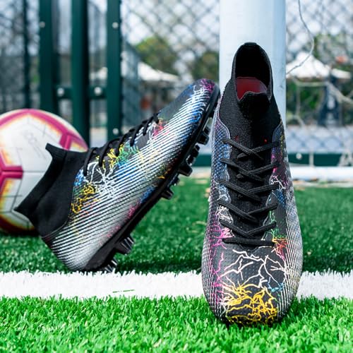 Boys Girls Soccer Cleats Football Cleats Youth Firm Groud Soccer Shoes Athletics Outdoor Football Shoes Sneakers4