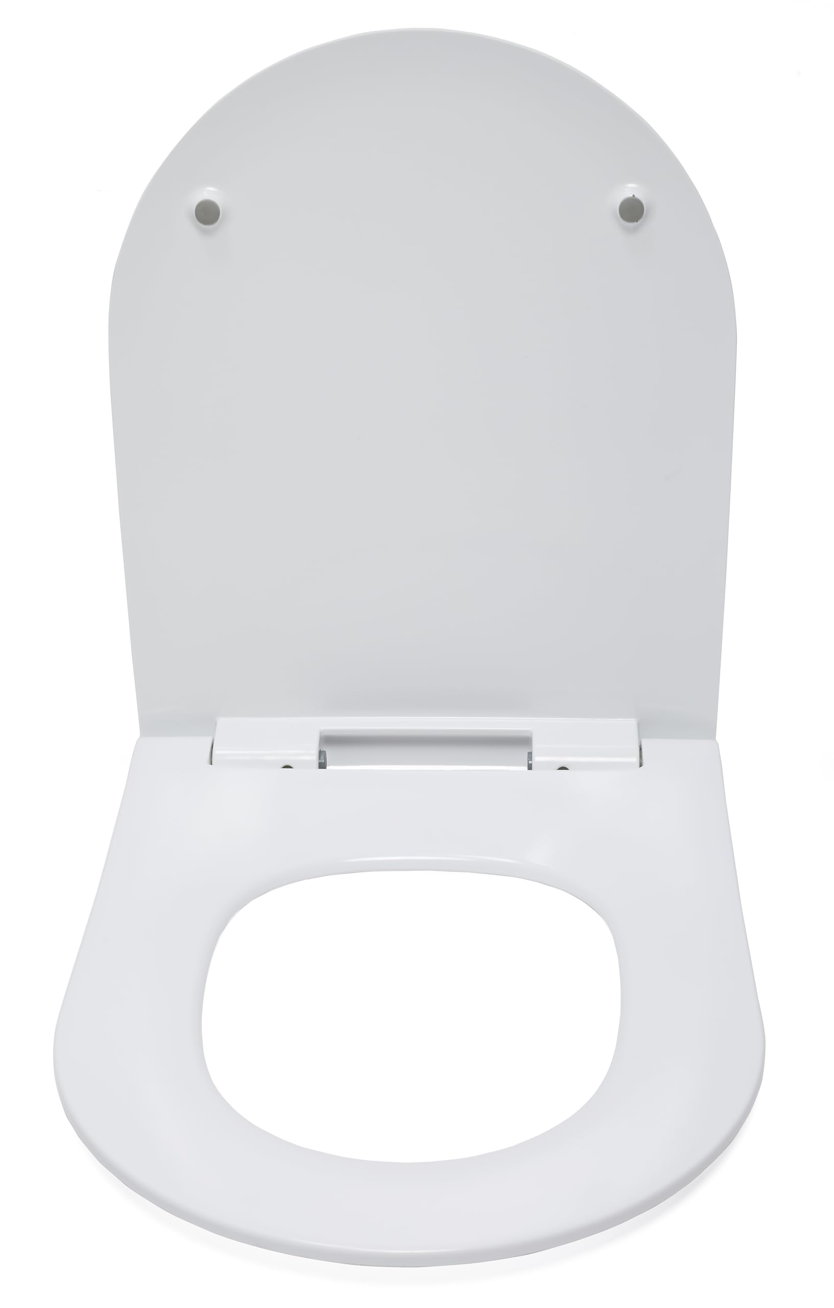 Premium D-Shape UF Toilet Seat Cover – Heavy-Duty Duroplast WC Seat with Soft Close, Two-Button Quick Release & Antibacterial Protection, 360x450mm-image-21