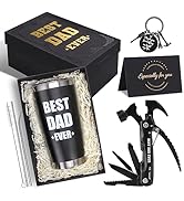 UNBOXMENT Birthday Gifts for Dad, Best Dad Ever Gifts from Daughter,Wife,Son,Kids - Personalized ...