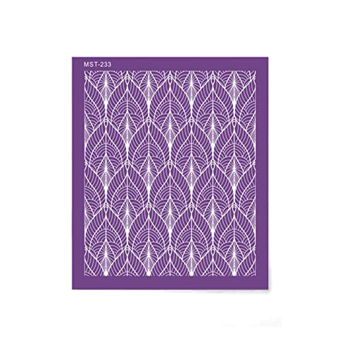Uposao Cake Embossing Stencils - Image 2