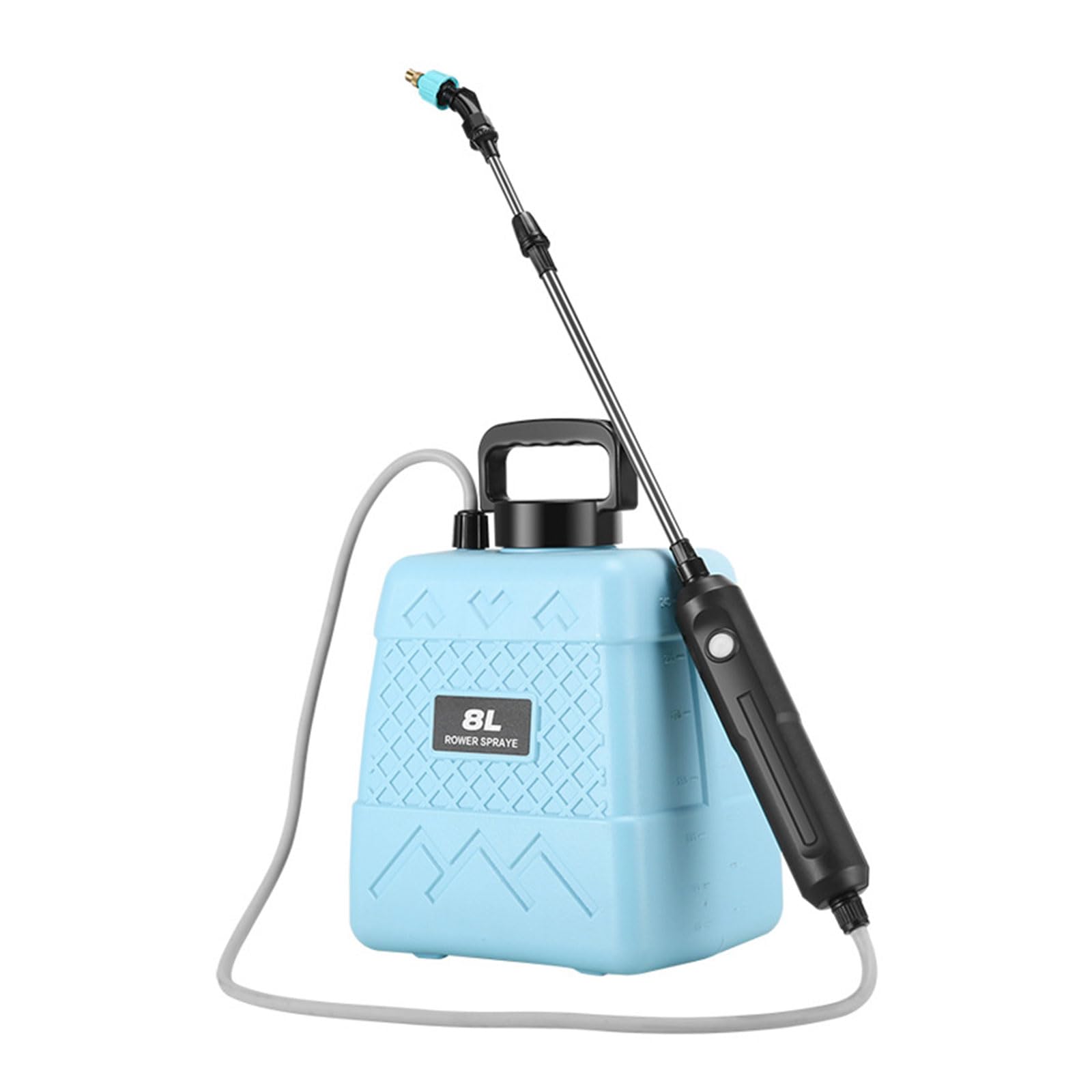 ljhnba Multi Purpose Electric Sprinkle Bottle for Garden 1500mAh Rechargeable Fine and Stream Choices with Measurement Indicators Outdoor Watering Can