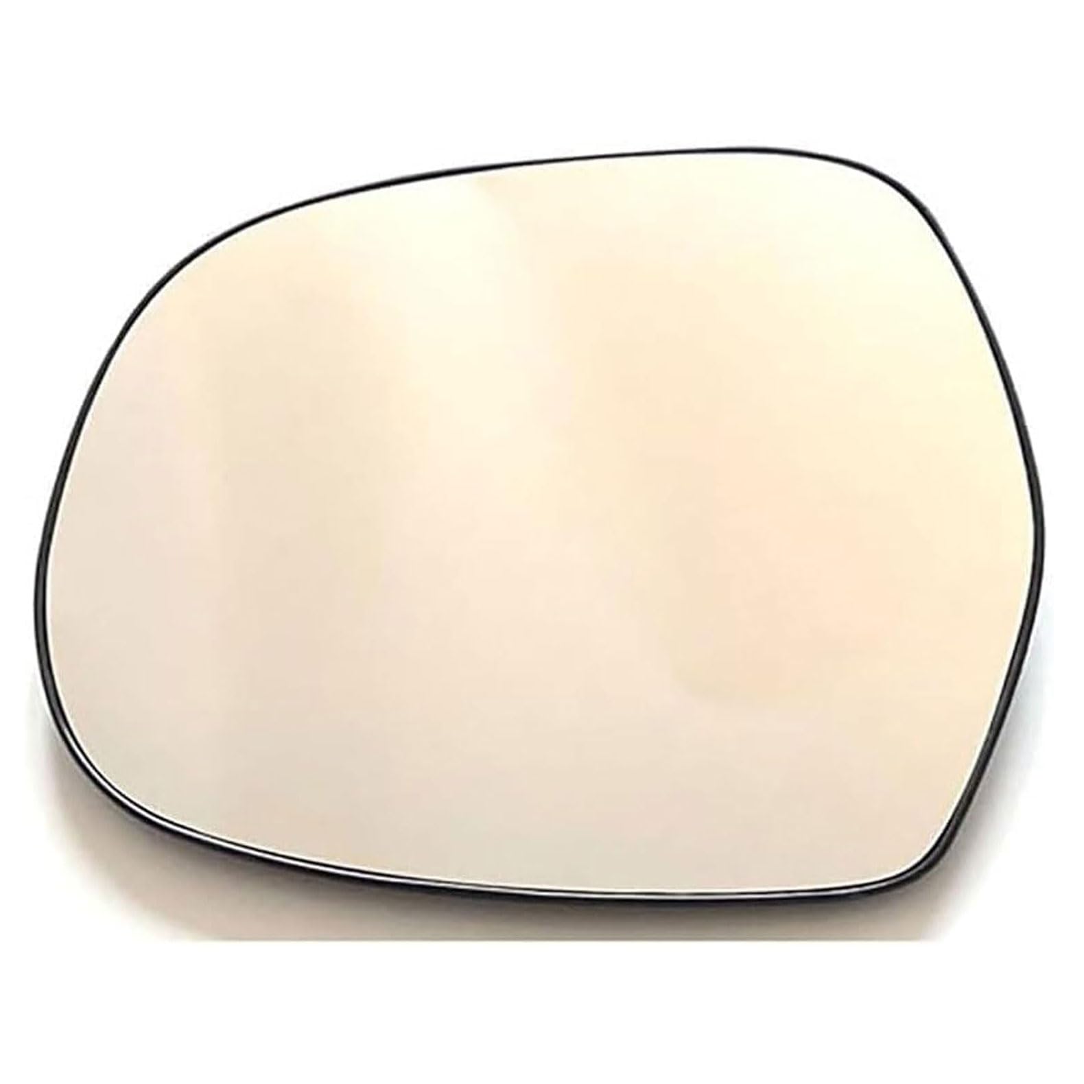 Auto Ersatzspiegel Glas für Toyota HIACE Pendler VENTURY 2008-2012, Heizbar Beheizbares Außenspiegelglas Spiegelglas Ersatz mit Trägerplatte Auto Zubehör,Left