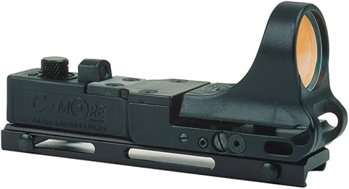 C-MORE Systems Mirilla táctica con punto rojo, con apagador