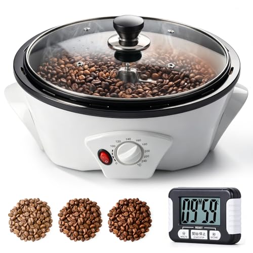 YUCHENGTECH 500g Electric Coffee Roaster Machine for Home Use - Adjustable Temperature & Timer for Perfect Roasting