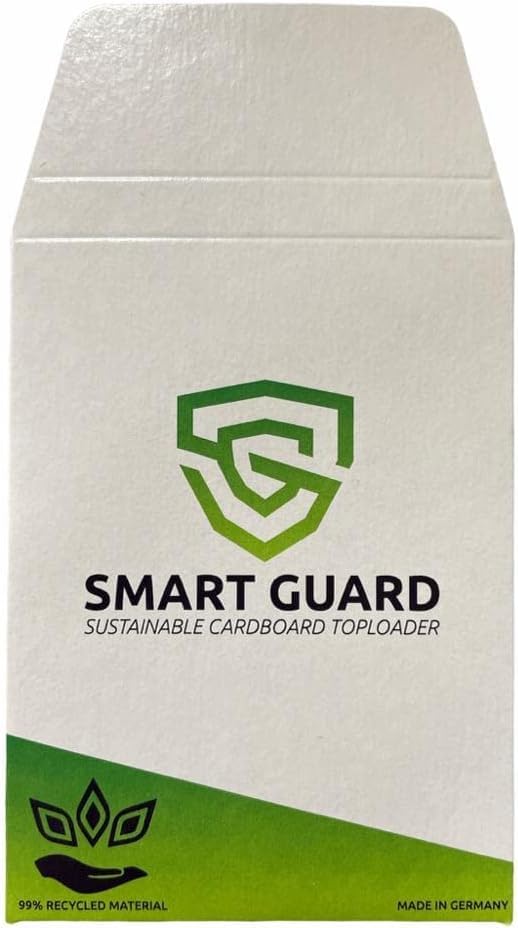Smart Guard Toploader Lot de 100 cardboards durables 99 % recyclés pour cartes à collectionner + protection d'expédition HeartGlobal