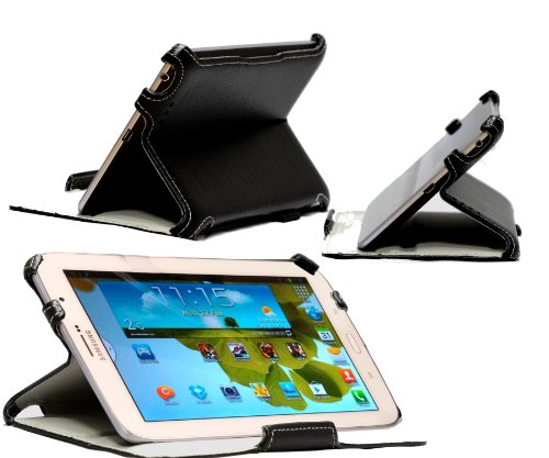 Samsung Galaxy Note 8.0 GT-N5100 Multi Stand Faux Leather Case/Cover with Handstrap
