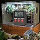 GERUI Digital-Thermo-/Hygrometer,Innen Temperatur Luftfeuchtigkeitsmessgerät Tragbares Hydrometer Feuchtigkeit für Terrarien,Reptilien, Haustiere,Wohnzimmer