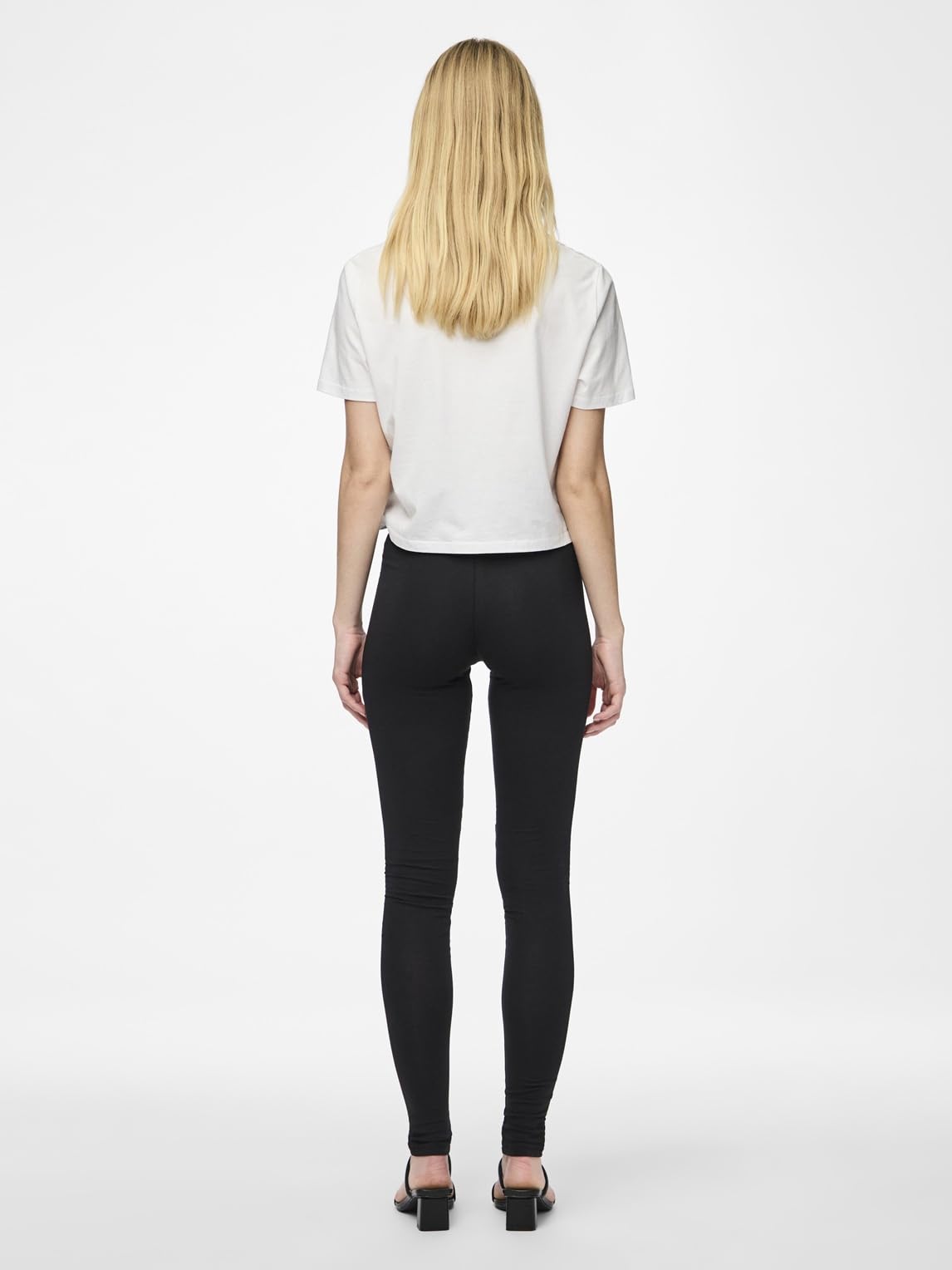 PIECES Damen PCEDITA Long Leggings JRS NOOS BC