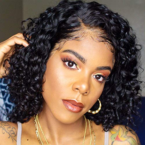 Amazon.com : Dorosy Hair 13x6 Lace Front Wigs Wet Wavy 150% Density ...