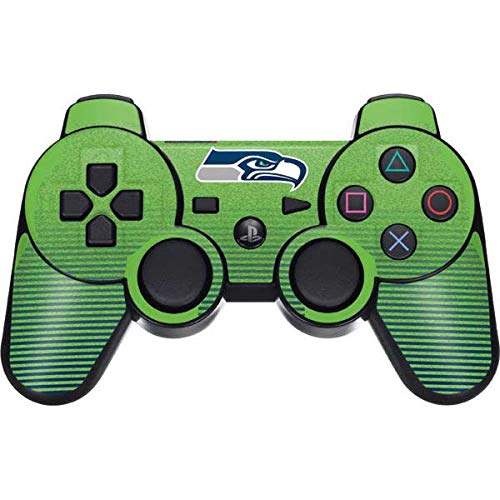 Skinit Decal Gaming Skin Compatible with PS3 Dual Shock Wireless Controller - Officially Licensed NFL Seattle Seahawks Breakaway Design