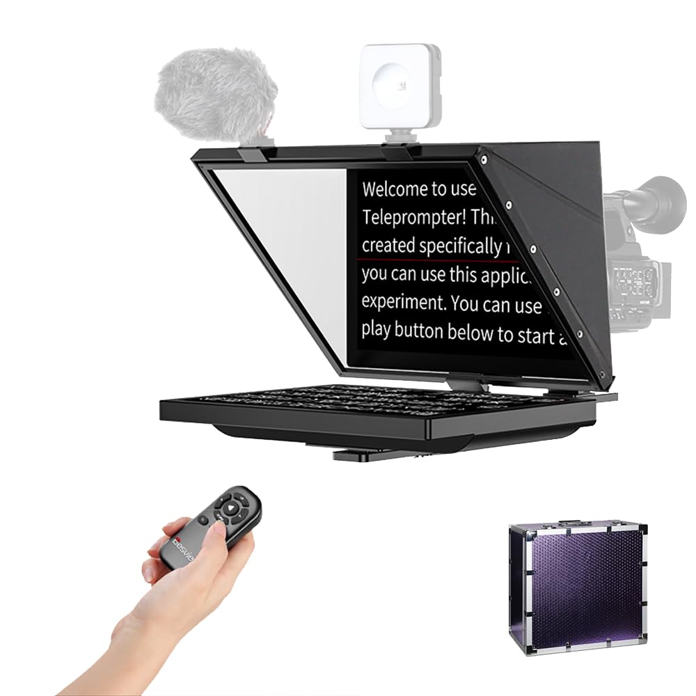 Amazon | Desview 20 inch テレプロンプター HD大画面