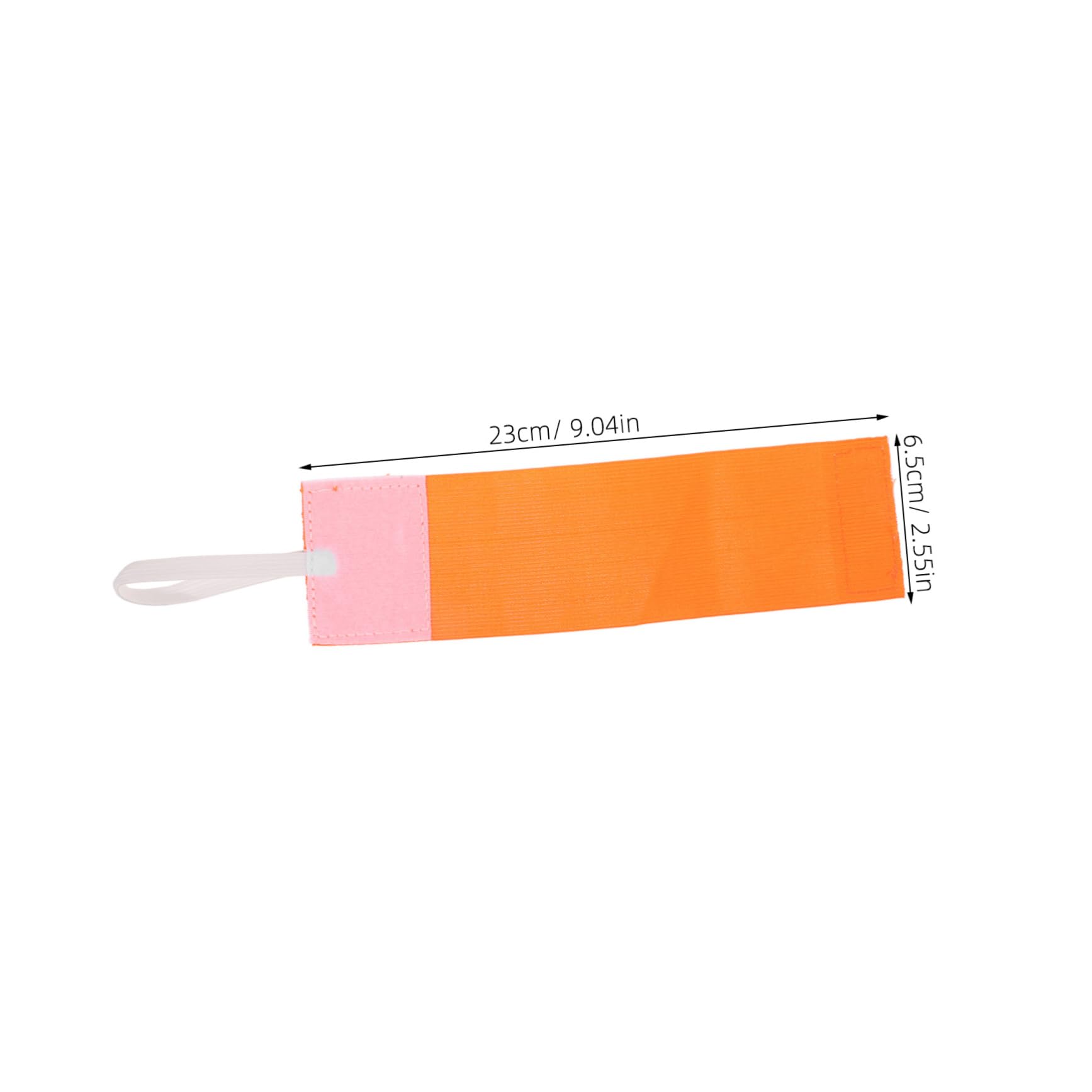 Toyvian Brazalete Antideslizante Deportes Fútbol Bandas Accesorios Capitan Brazalada Deportiva De Equipo Capitan De Futbol Elastico Nylon Naranja