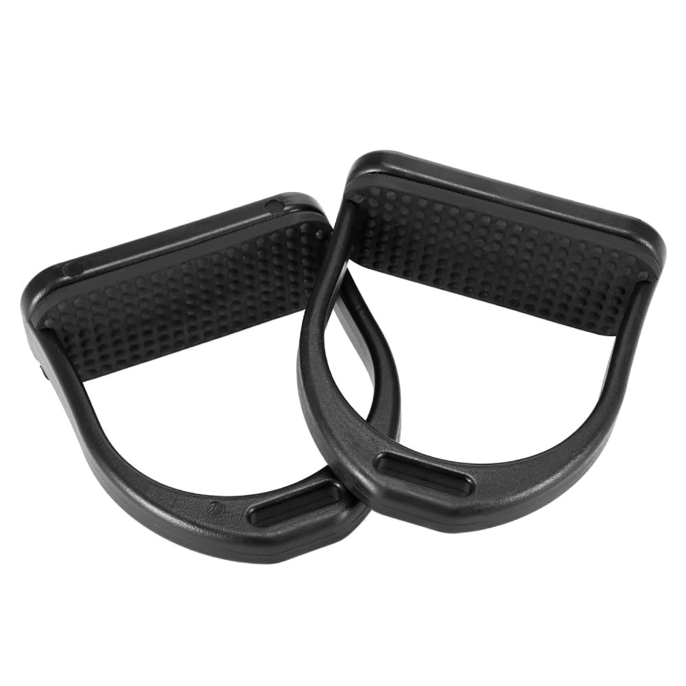 étriers Plastique Antidérapants MOVKZACV Étriers De Sécurité - Lot De 2 - Enfant/Adulte - Coussinet Caoutchouc Antidérapant Sécurité Cheval étriers Plastique Antidérapants MOVKZACV Étriers De Sécurité - Lot De 2 - Enfant/Adulte - Coussinet Caoutchouc Antidérapant Sécurité Cheval