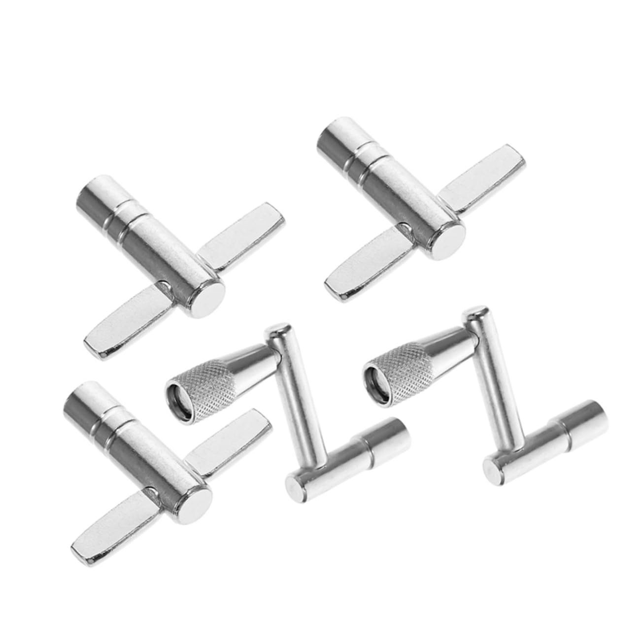 Toyvian Universal Drum Tuning Tool Set 5pcs Drum Key Accessories for Snare Drums Drum Sets