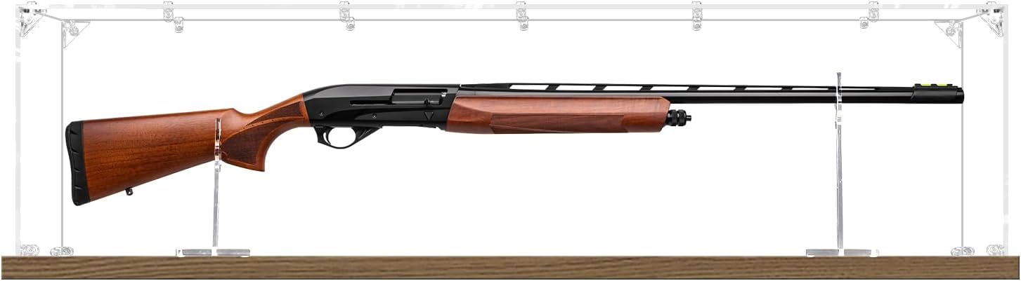 49" Acrylic Rifle Display Case - Tabletop Gun Cabinets for Rifles & Shotguns